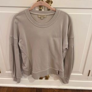 Burberry Taupe Crewneck Sweatshirt